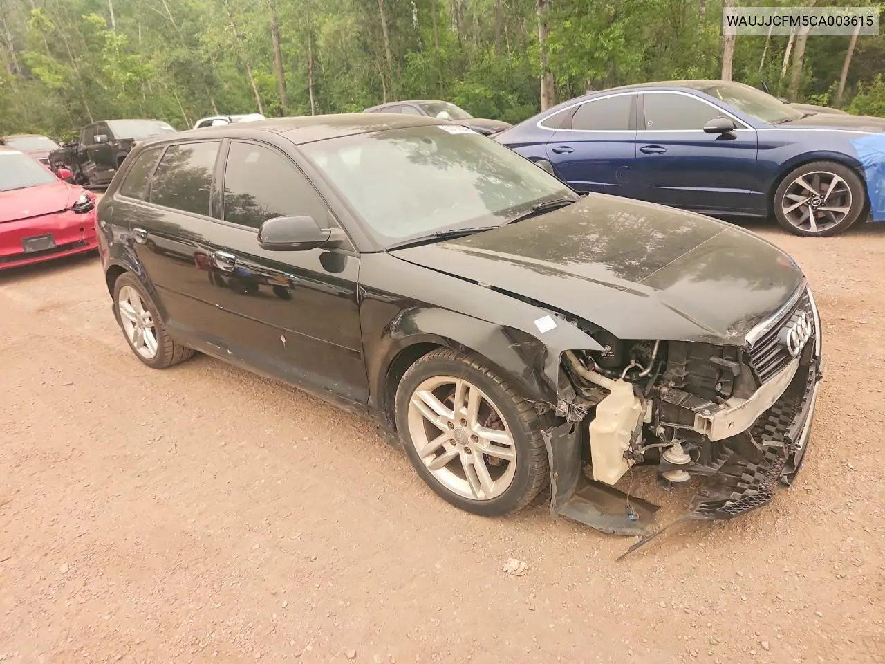 2012 Audi A3 VIN: WAUJJCFM5CA003615 Lot: 60709346