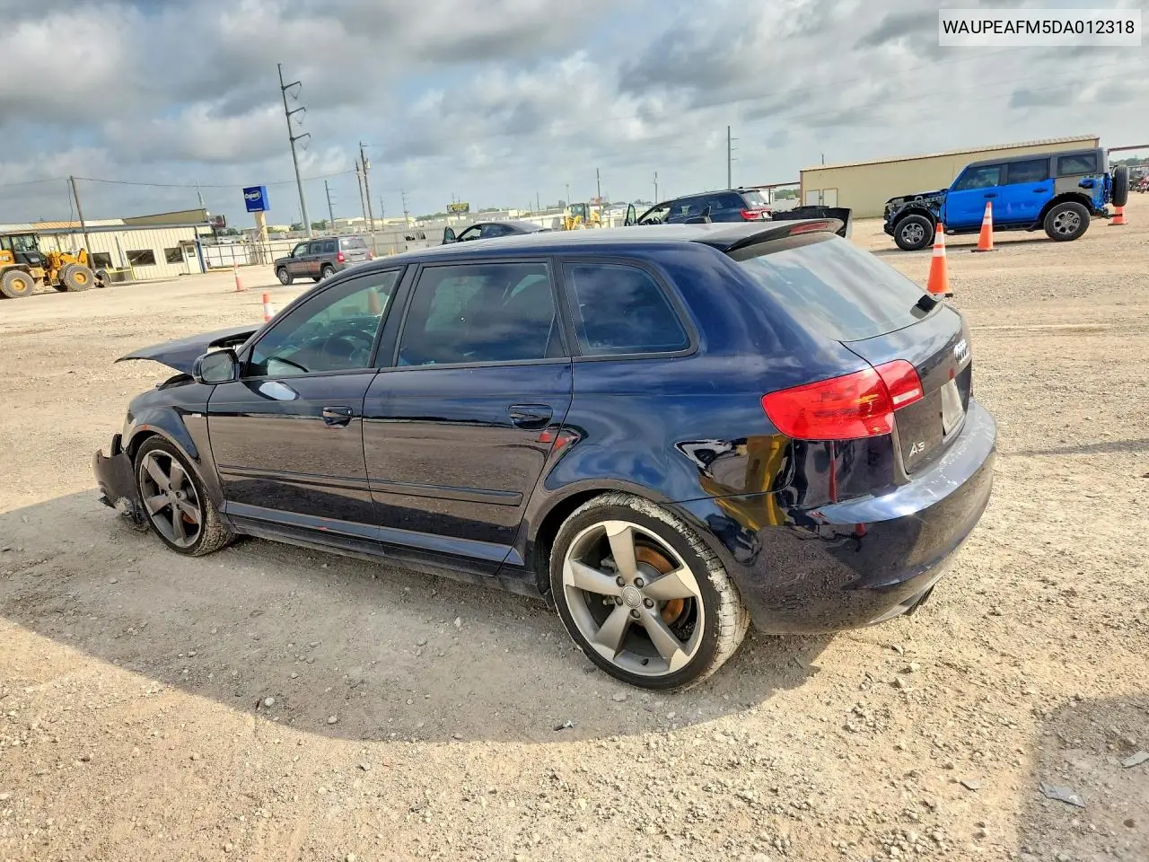 2013 Audi A3 Premium Plus VIN: WAUPEAFM5DA012318 Lot: 58530896
