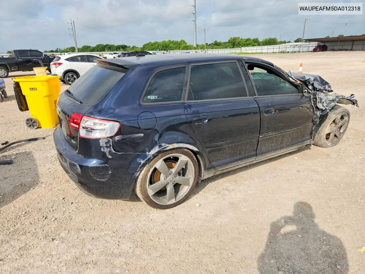 2013 Audi A3 Premium Plus VIN: WAUPEAFM5DA012318 Lot: 58530896