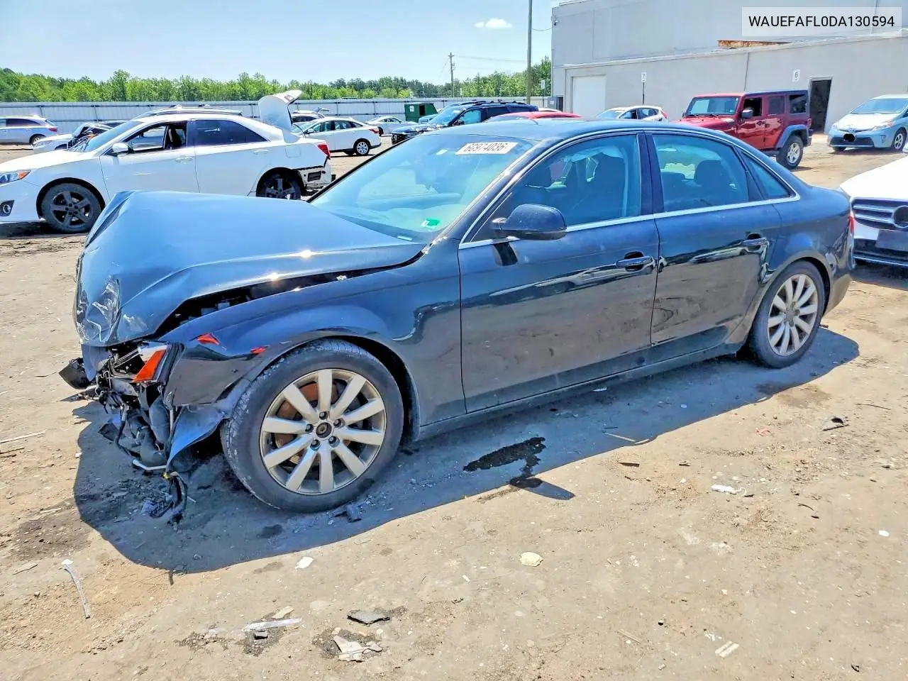 2013 Audi A4 Premium Plus VIN: WAUEFAFL0DA130594 Lot: 60974036