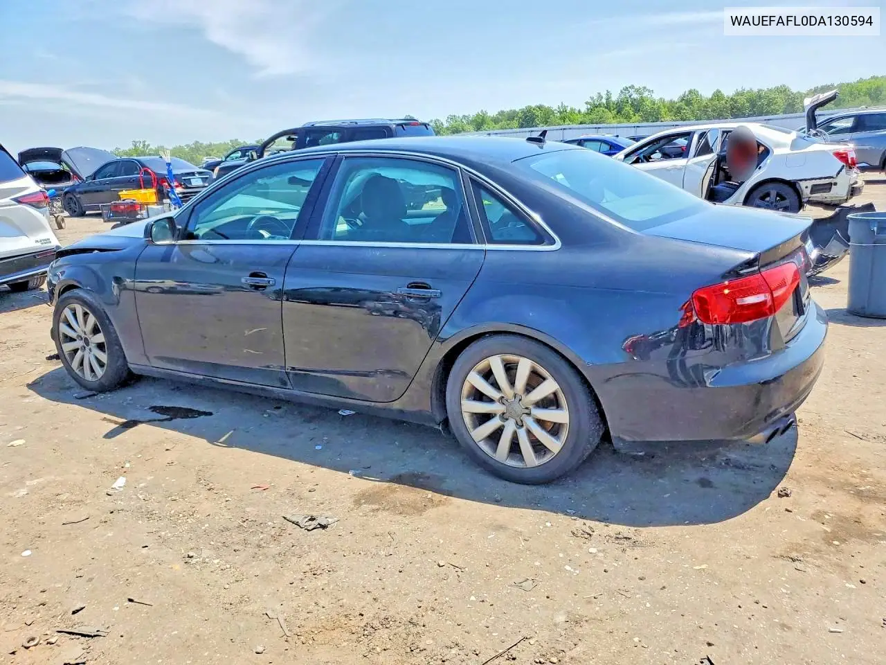 2013 Audi A4 Premium Plus VIN: WAUEFAFL0DA130594 Lot: 60974036