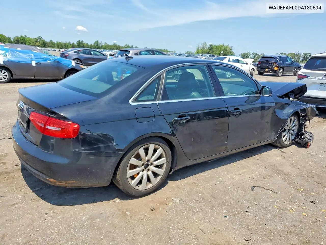 2013 Audi A4 Premium Plus VIN: WAUEFAFL0DA130594 Lot: 60974036