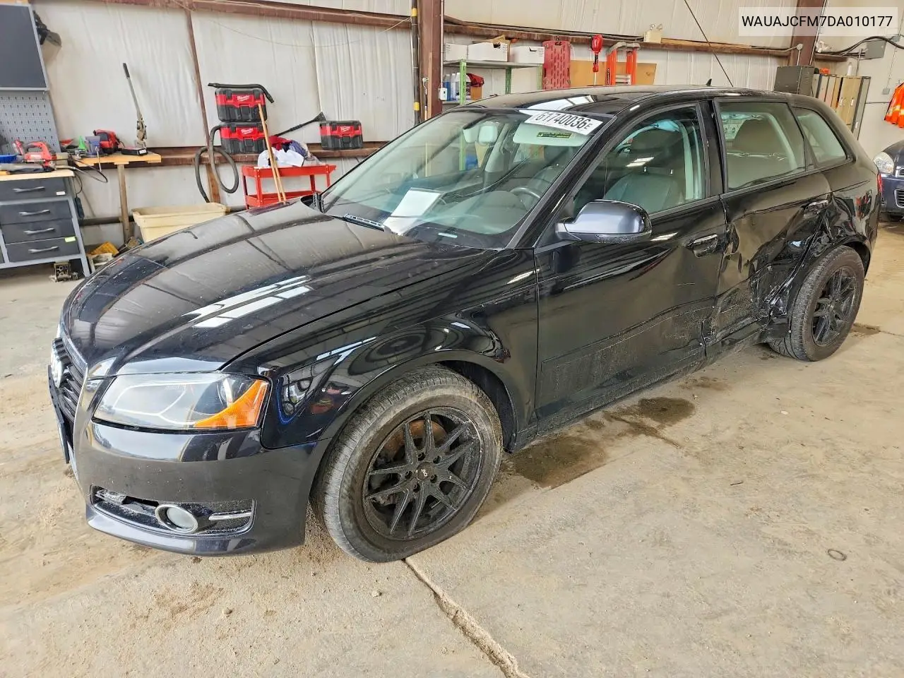 2013 Audi A3 Progressiv VIN: WAUAJCFM7DA010177 Lot: 61740036