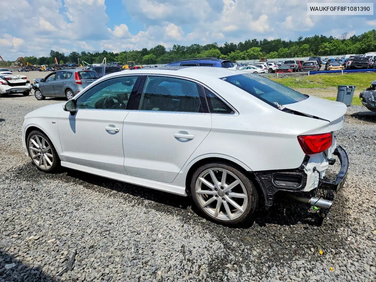 2015 Audi A3 Prestige S-Line VIN: WAUKFGFF8F1081390 Lot: 56130056