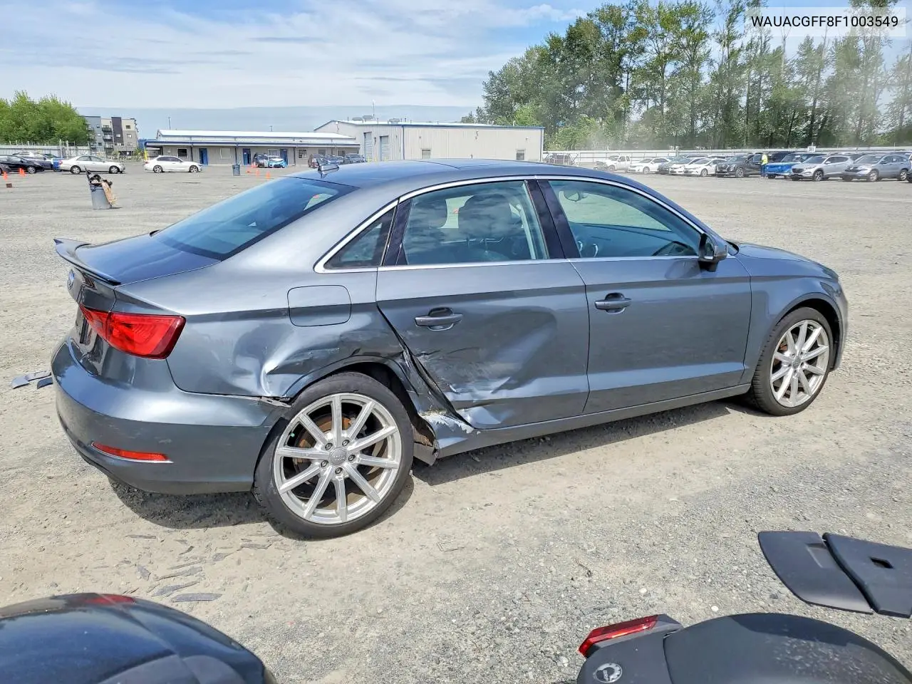 2015 Audi A3 Premium VIN: WAUACGFF8F1003549 Lot: 56188256