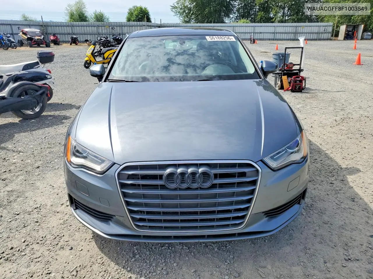 2015 Audi A3 Premium VIN: WAUACGFF8F1003549 Lot: 56188256