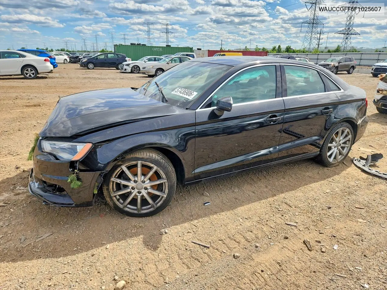 2015 Audi A3 Premium Plus VIN: WAUCCGFF6F1025607 Lot: 57436906