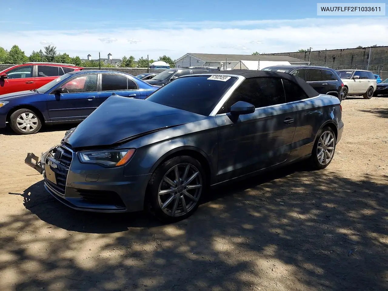 2015 Audi A3 Premium VIN: WAU7FLFF2F1033611 Lot: 57663456