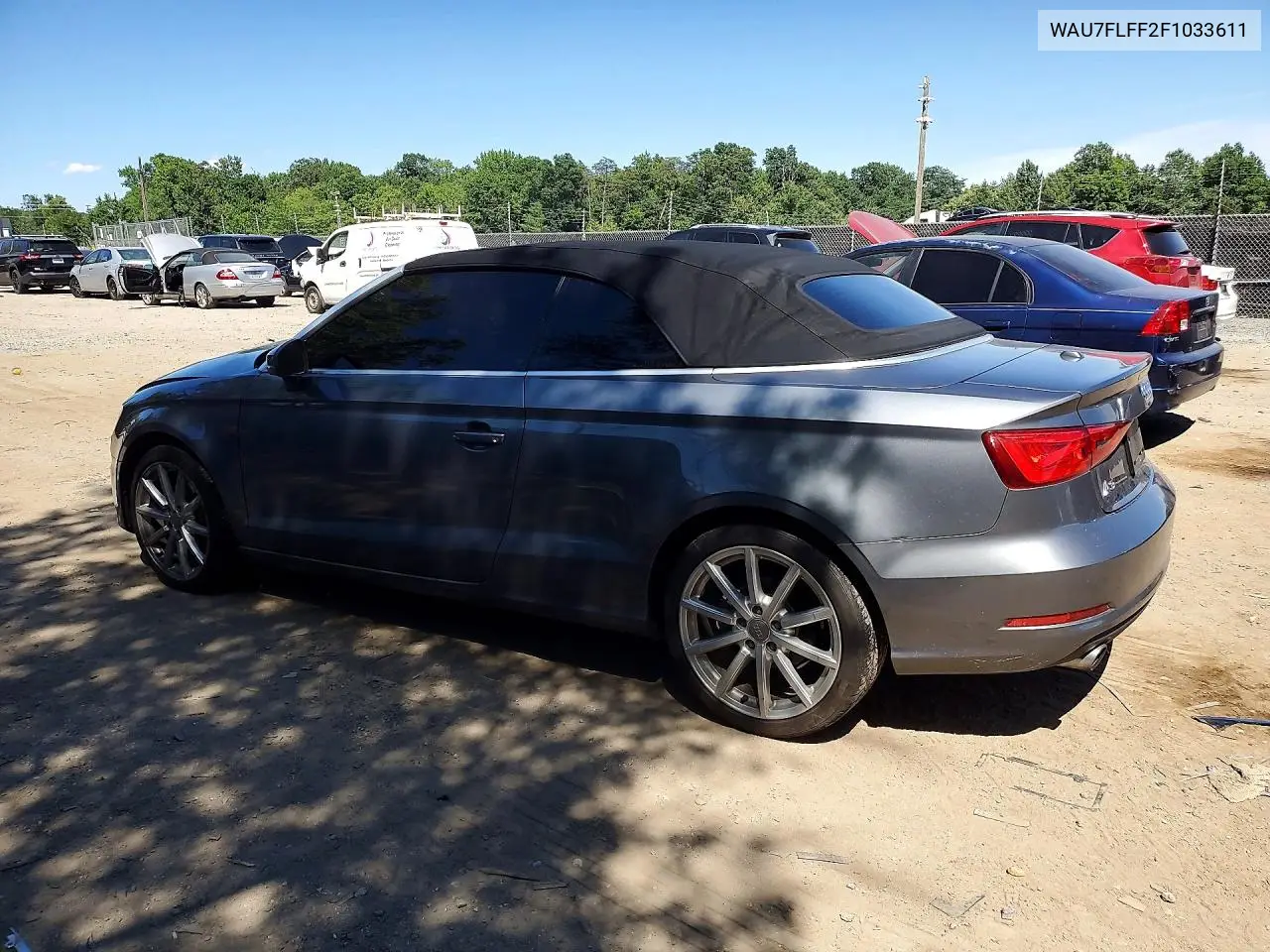 2015 Audi A3 Premium VIN: WAU7FLFF2F1033611 Lot: 57663456