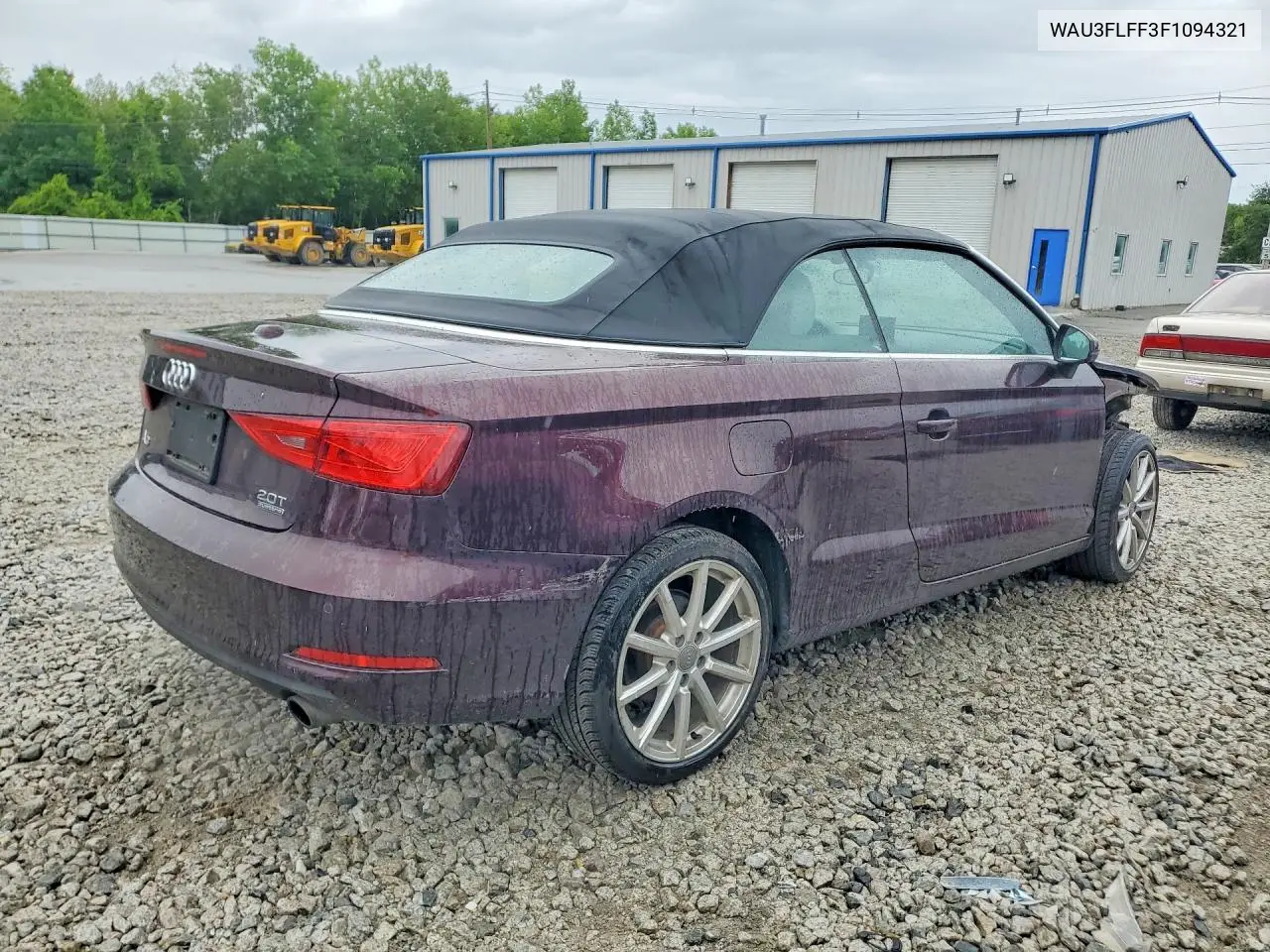 2015 Audi A3 Premium Plus VIN: WAU3FLFF3F1094321 Lot: 58081956