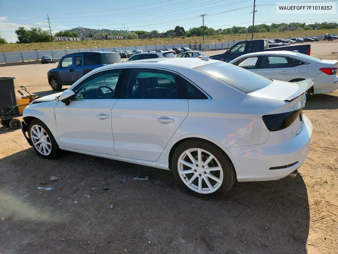 2015 Audi A3 Premium Plus VIN: WAUEFGFF7F1018357 Lot: 58117186