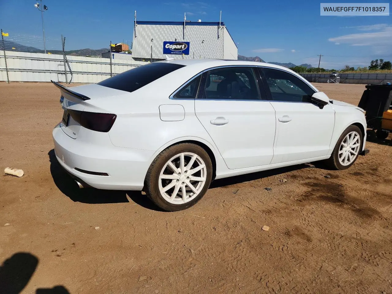 2015 Audi A3 Premium Plus VIN: WAUEFGFF7F1018357 Lot: 58117186