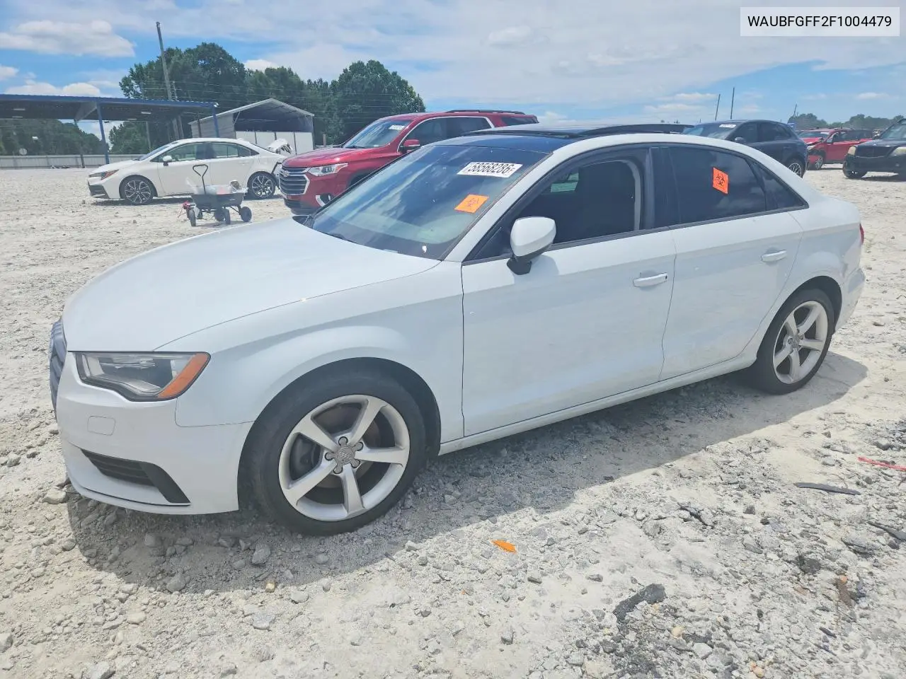 2015 Audi A3 Premium VIN: WAUBFGFF2F1004479 Lot: 58568286