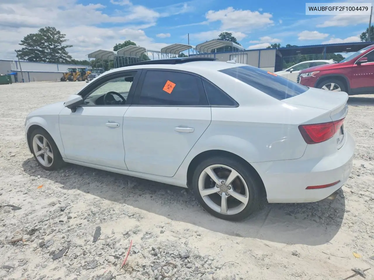 2015 Audi A3 Premium VIN: WAUBFGFF2F1004479 Lot: 58568286