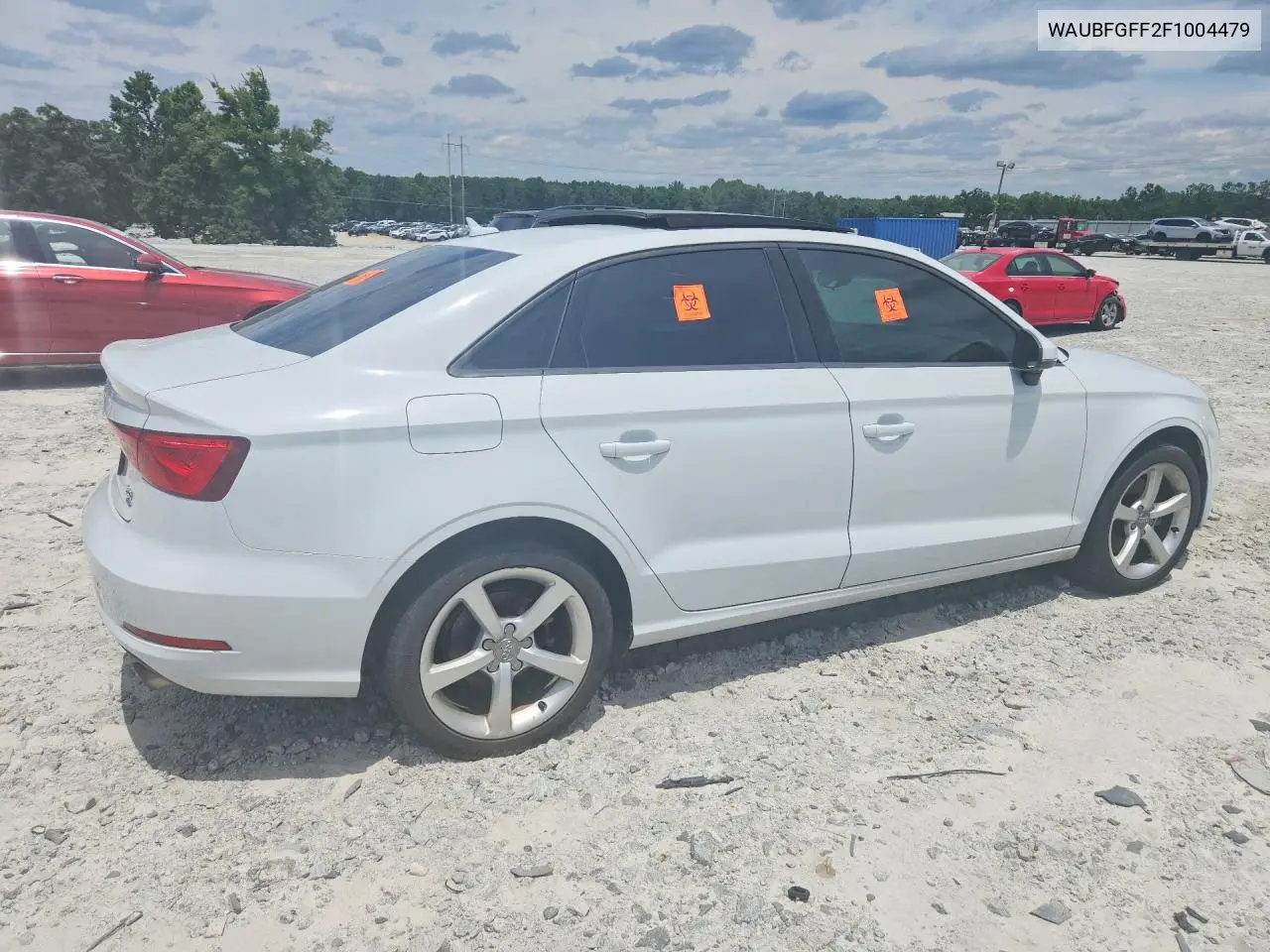 2015 Audi A3 Premium VIN: WAUBFGFF2F1004479 Lot: 58568286