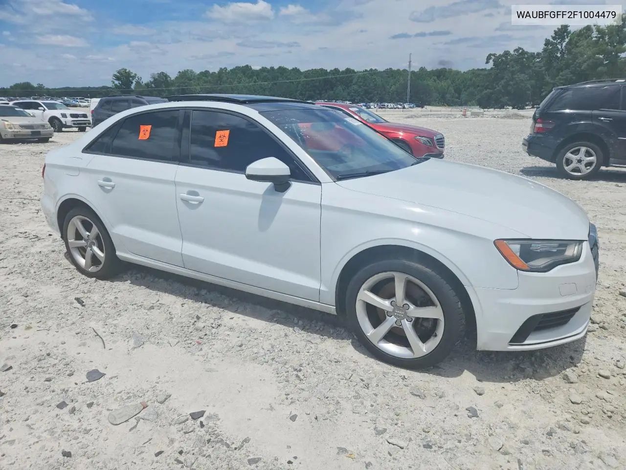 2015 Audi A3 Premium VIN: WAUBFGFF2F1004479 Lot: 58568286