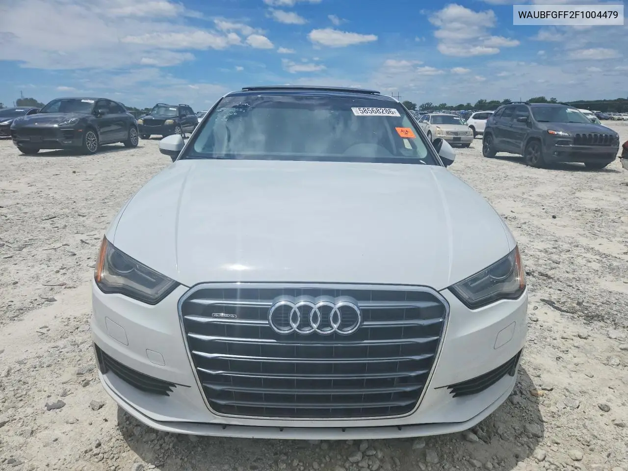 2015 Audi A3 Premium VIN: WAUBFGFF2F1004479 Lot: 58568286