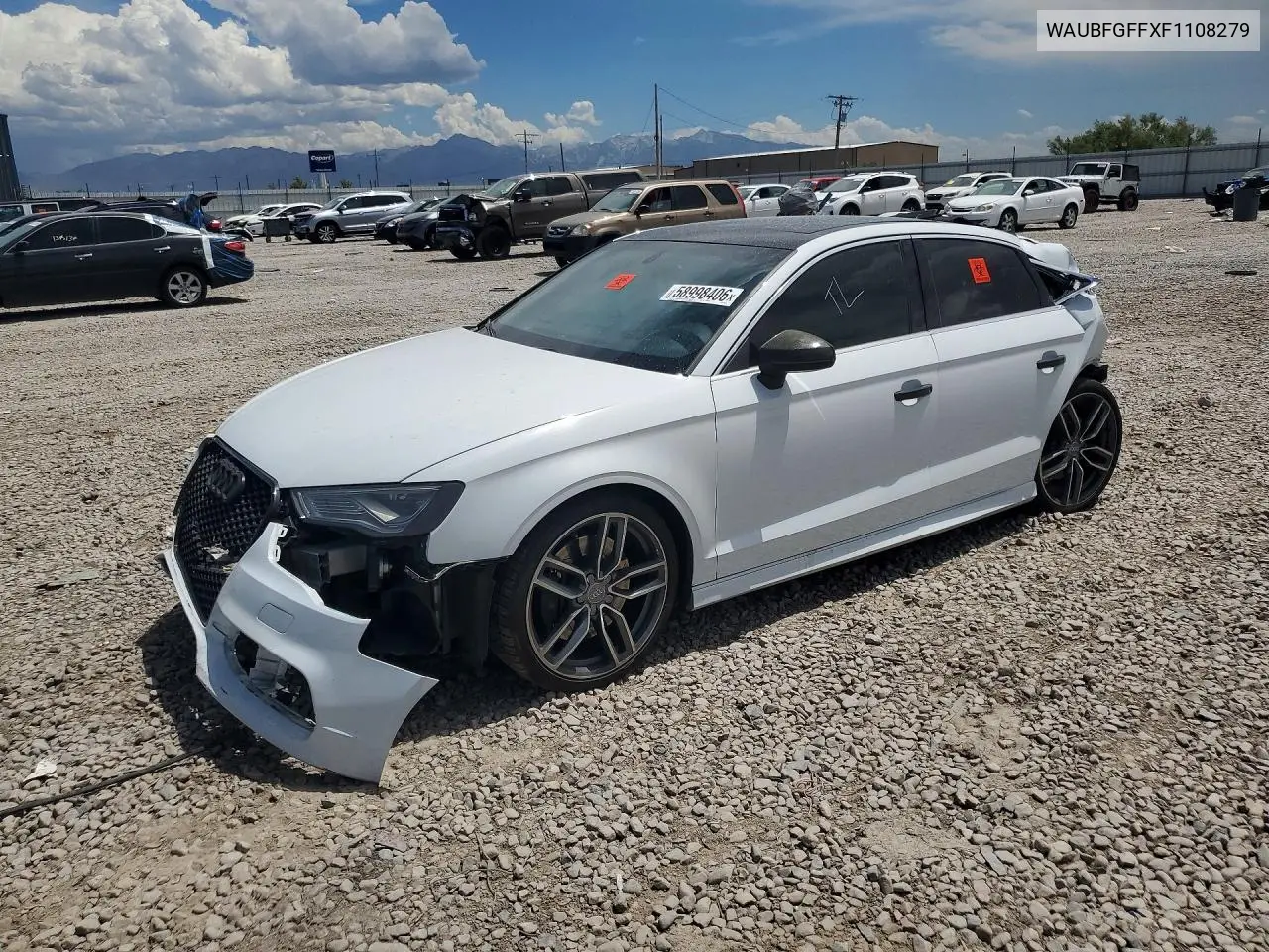 2015 Audi A3 Premium VIN: WAUBFGFFXF1108279 Lot: 58998406