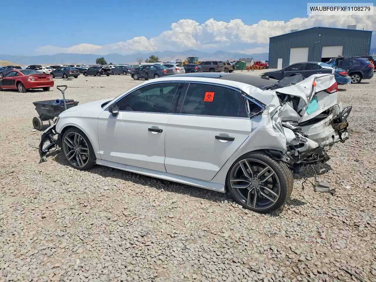 2015 Audi A3 Premium VIN: WAUBFGFFXF1108279 Lot: 58998406