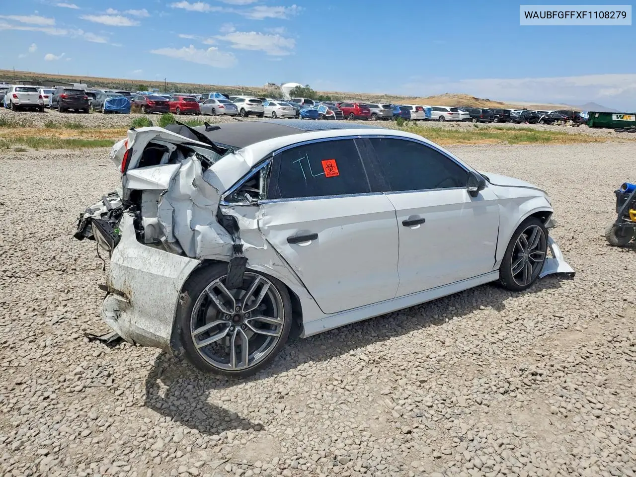 2015 Audi A3 Premium VIN: WAUBFGFFXF1108279 Lot: 58998406
