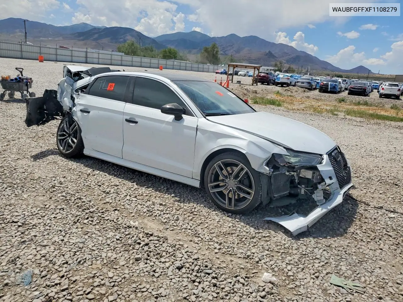 2015 Audi A3 Premium VIN: WAUBFGFFXF1108279 Lot: 58998406