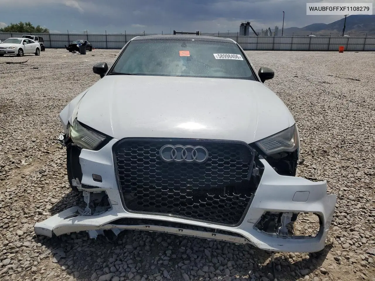 2015 Audi A3 Premium VIN: WAUBFGFFXF1108279 Lot: 58998406