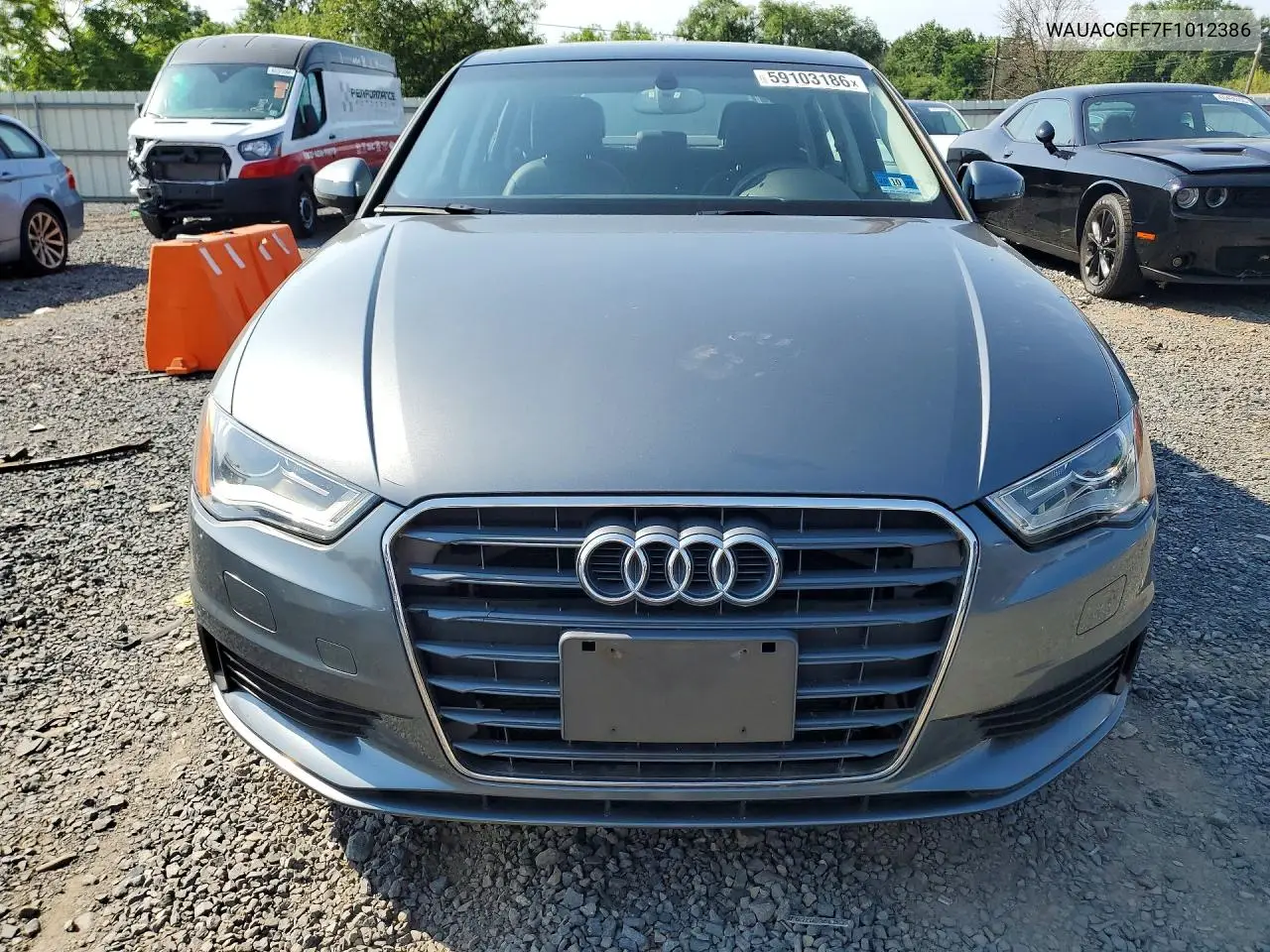 2015 Audi A3 Premium VIN: WAUACGFF7F1012386 Lot: 59103186