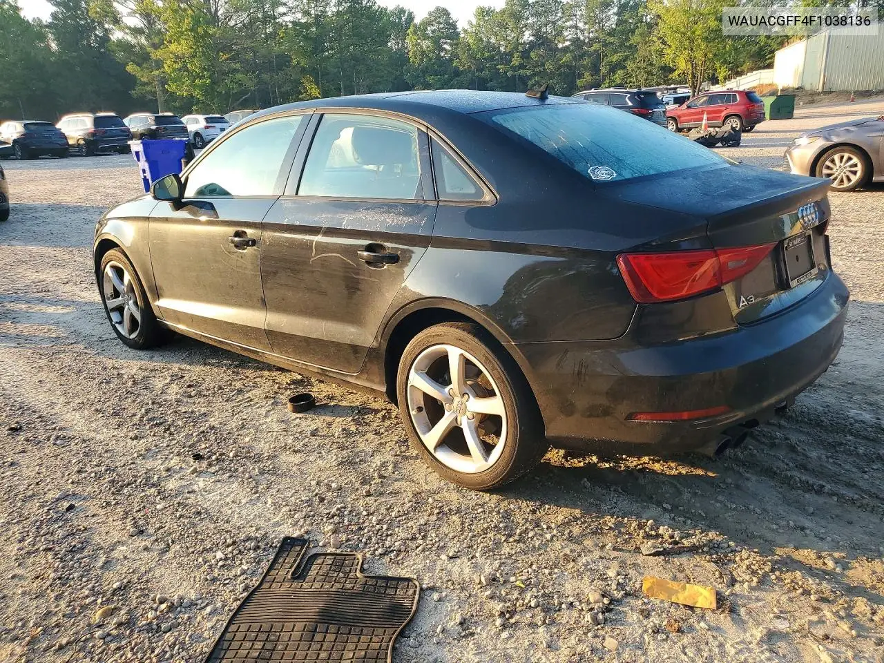 2015 Audi A3 Premium VIN: WAUACGFF4F1038136 Lot: 59129216