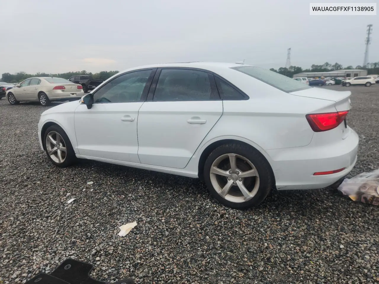 2015 Audi A3 Premium VIN: WAUACGFFXF1138905 Lot: 59179226