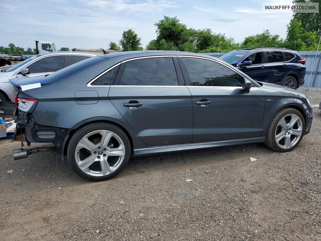 2015 Audi A3 Prestige S-Line VIN: WAUKFRFF4F1002986 Lot: 59330396