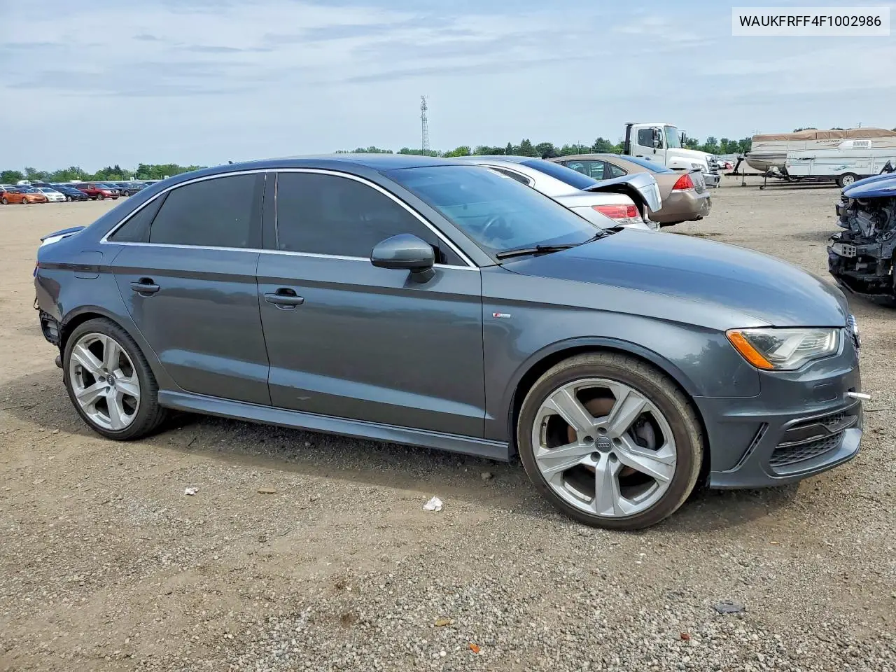 2015 Audi A3 Prestige S-Line VIN: WAUKFRFF4F1002986 Lot: 59330396