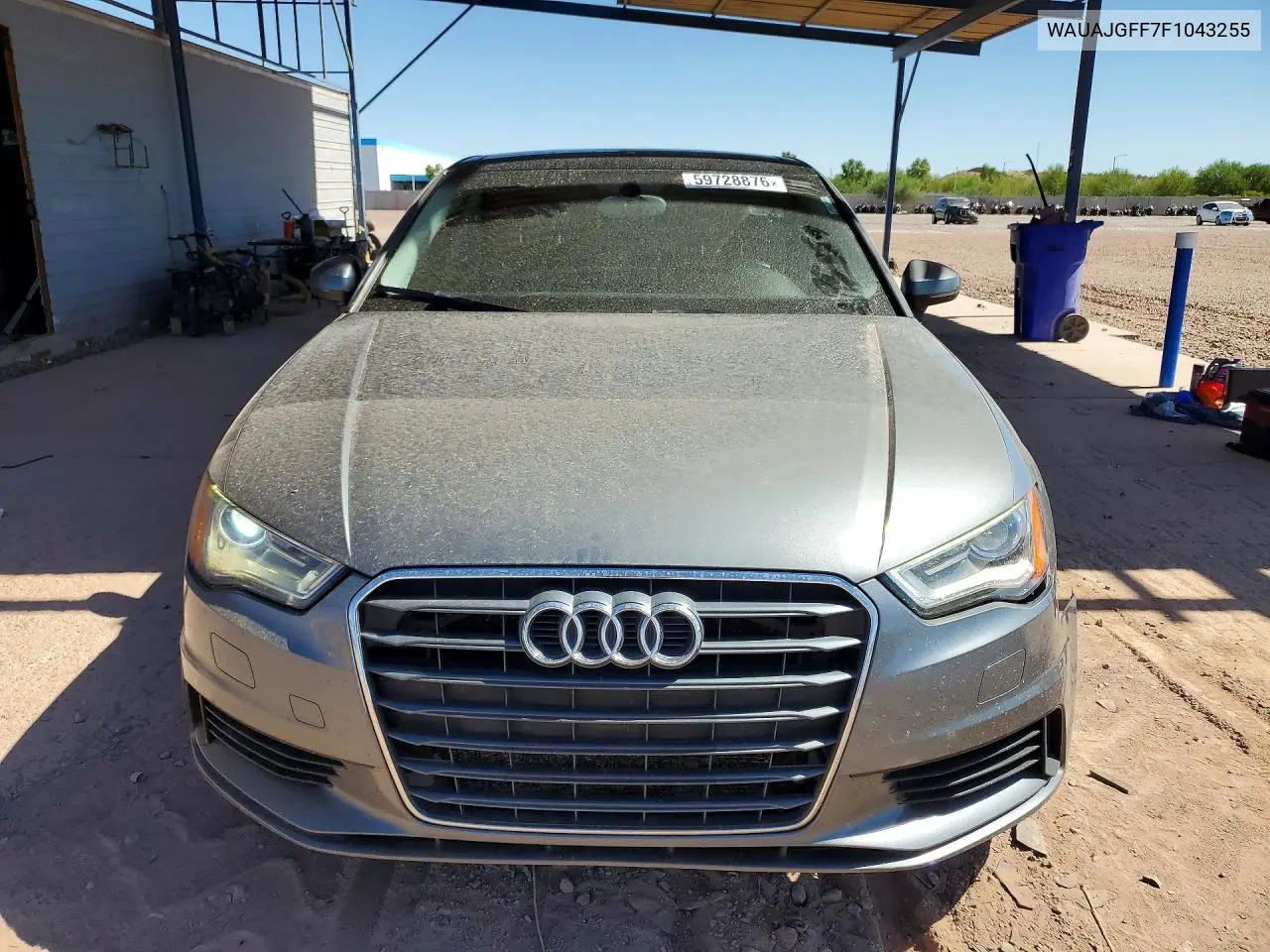 2015 Audi A3 VIN: WAUAJGFF7F1043255 Lot: 59728876