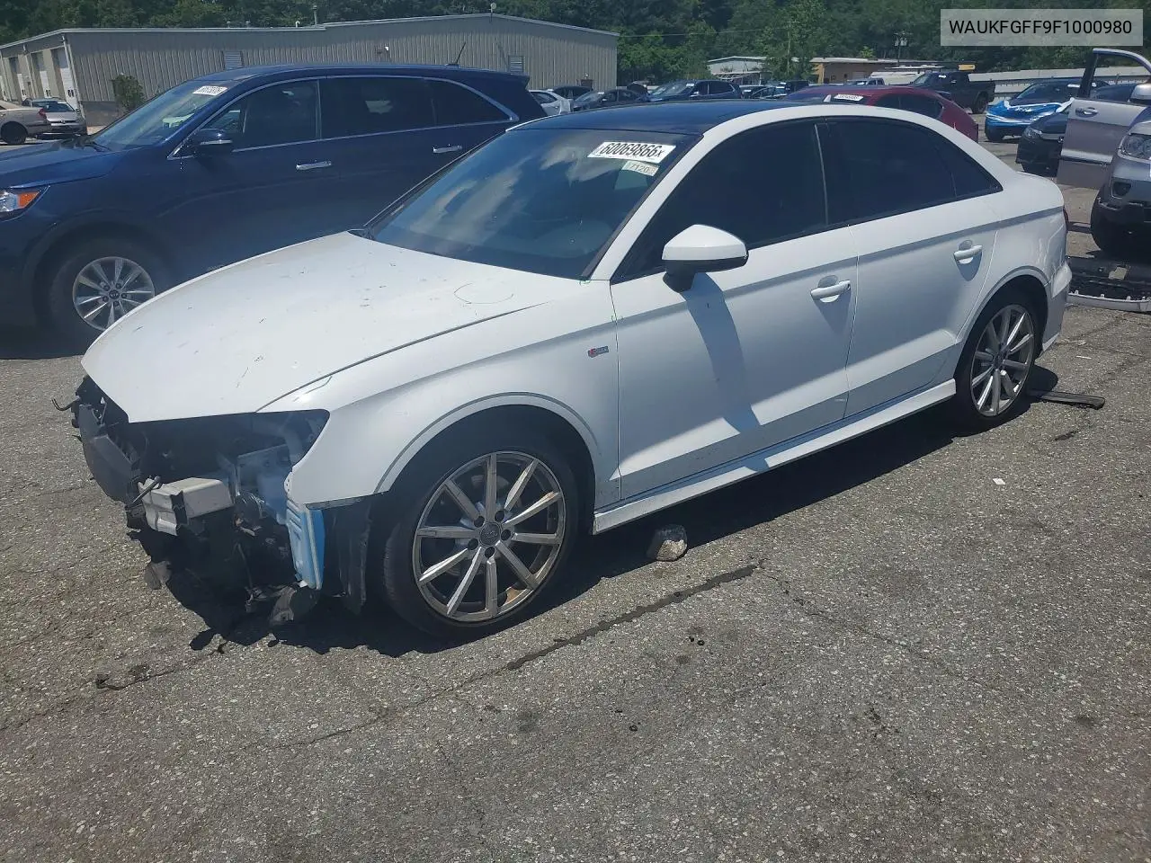 2015 Audi A3 Prestige S-Line VIN: WAUKFGFF9F1000980 Lot: 60069866