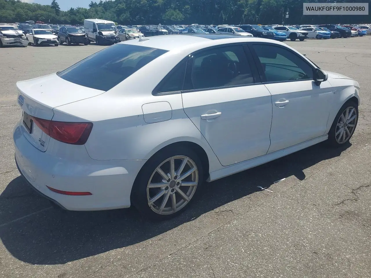 2015 Audi A3 Prestige S-Line VIN: WAUKFGFF9F1000980 Lot: 60069866