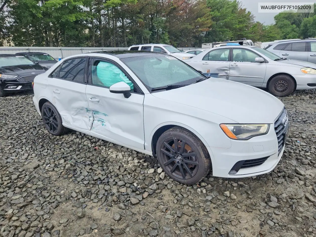 2015 Audi A3 Premium VIN: WAUBFGFF7F1052009 Lot: 60269496