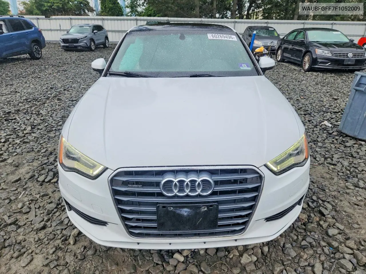 2015 Audi A3 Premium VIN: WAUBFGFF7F1052009 Lot: 60269496