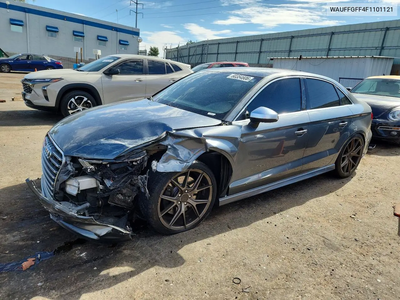 2015 Audi A3 VIN: WAUFFGFF4F1101121 Lot: 60354606