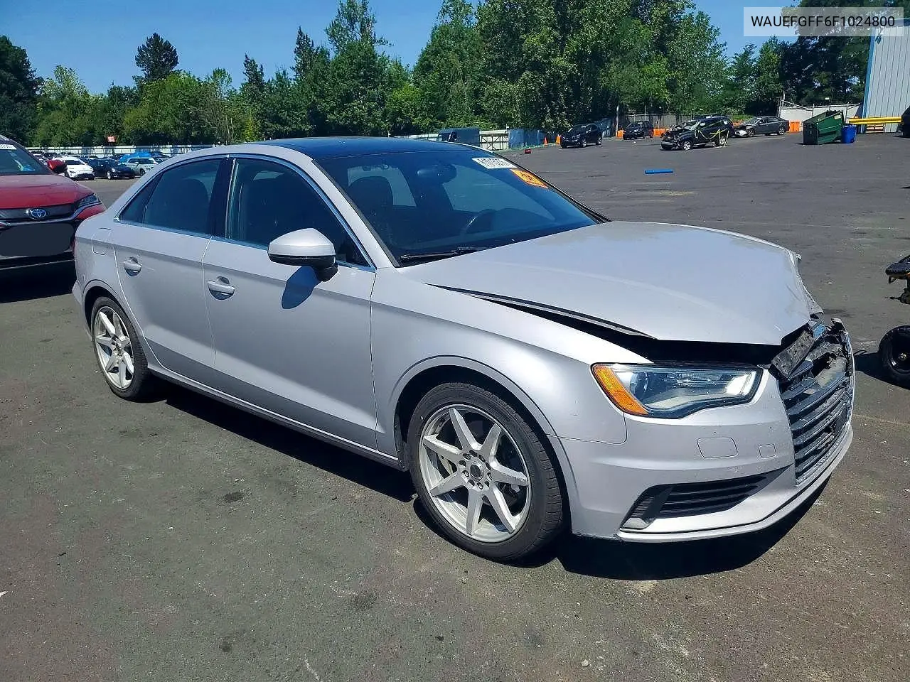 2015 Audi A3 Premium Plus VIN: WAUEFGFF6F1024800 Lot: 61015276