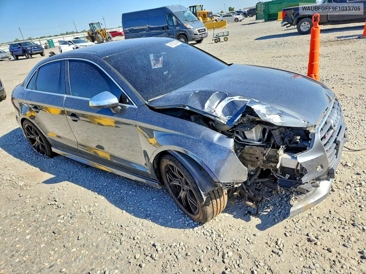 2015 Audi A3 Premium VIN: WAUBFGFF9F1033705 Lot: 61125746