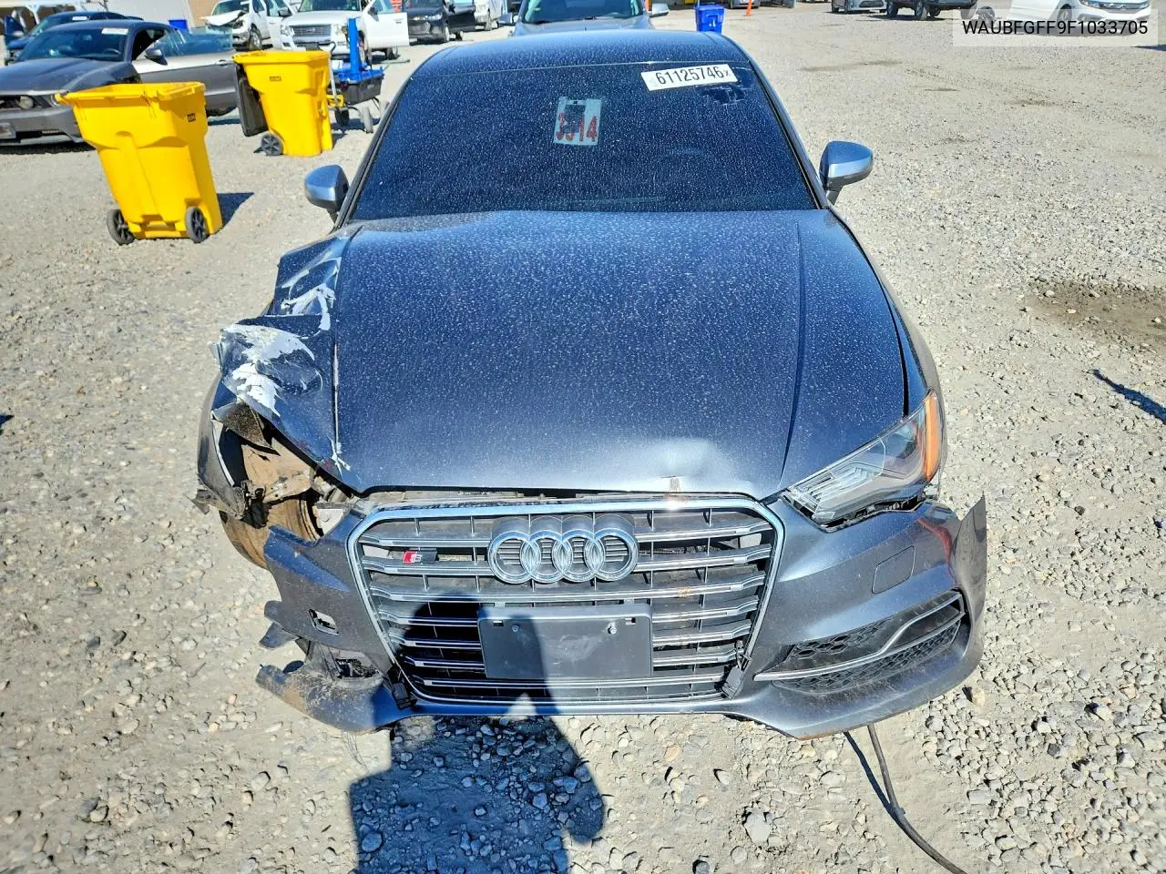 2015 Audi A3 Premium VIN: WAUBFGFF9F1033705 Lot: 61125746