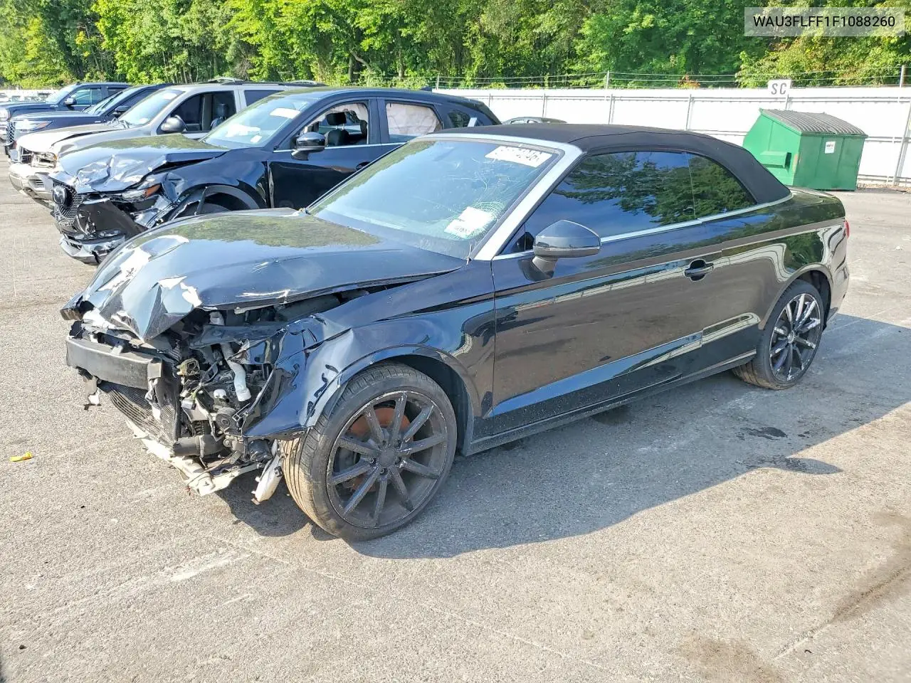 2015 Audi A3 Premium Plus VIN: WAU3FLFF1F1088260 Lot: 61174046