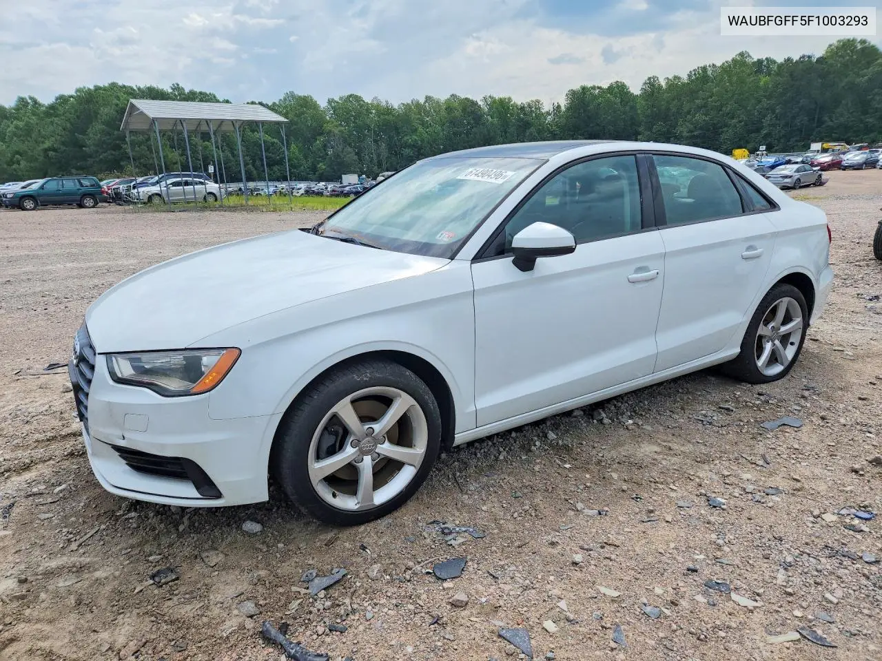 2015 Audi A3 Premium VIN: WAUBFGFF5F1003293 Lot: 61490496