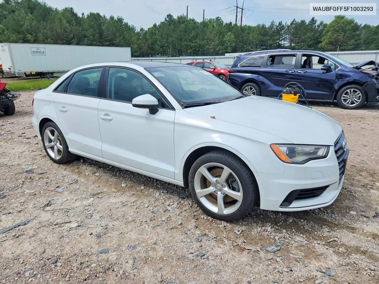 2015 Audi A3 Premium VIN: WAUBFGFF5F1003293 Lot: 61490496