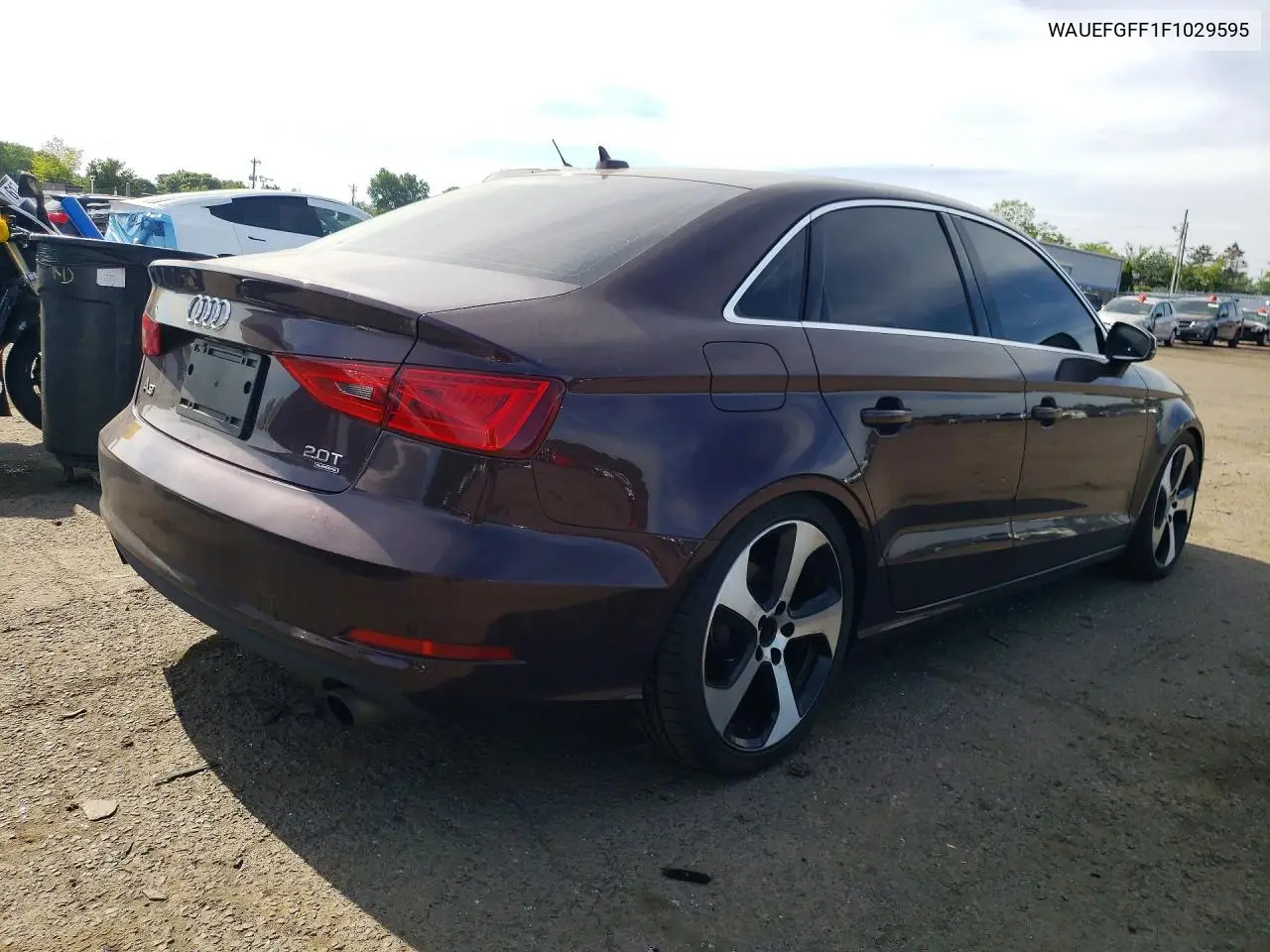 2015 Audi A3 Premium Plus VIN: WAUEFGFF1F1029595 Lot: 61598716