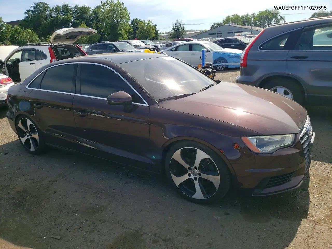 2015 Audi A3 Premium Plus VIN: WAUEFGFF1F1029595 Lot: 61598716