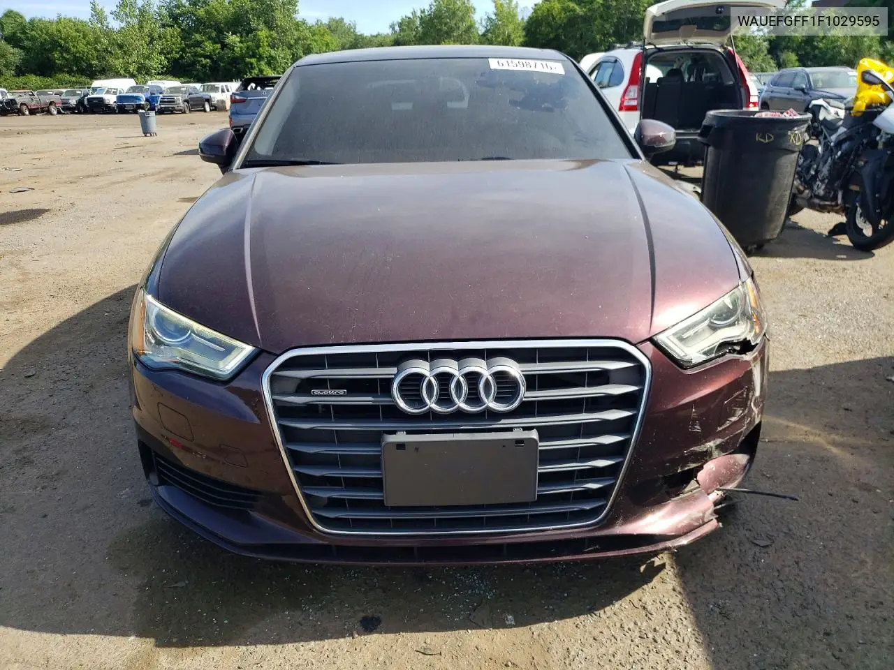 2015 Audi A3 Premium Plus VIN: WAUEFGFF1F1029595 Lot: 61598716