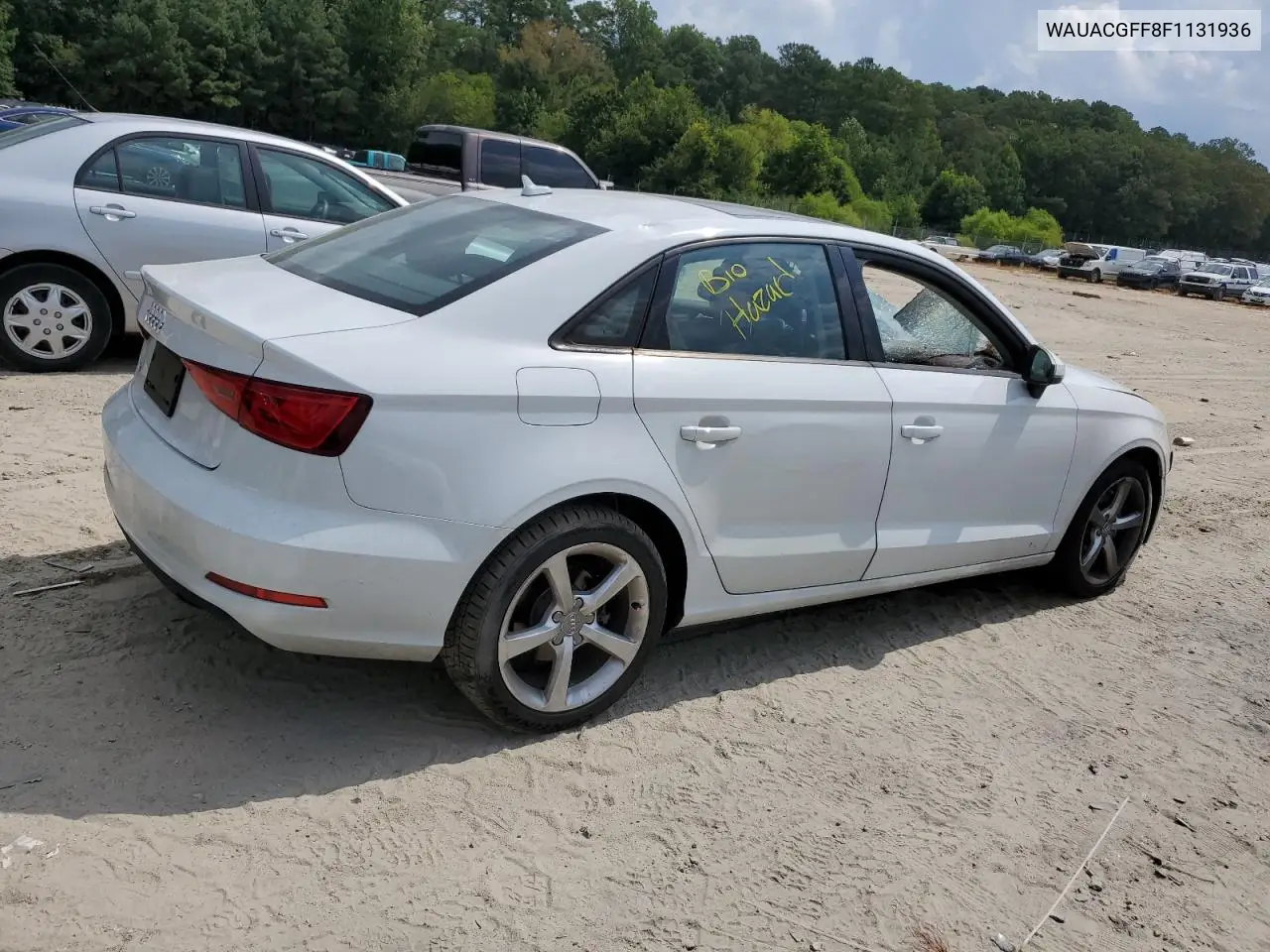 2015 Audi A3 Premium VIN: WAUACGFF8F1131936 Lot: 66845335
