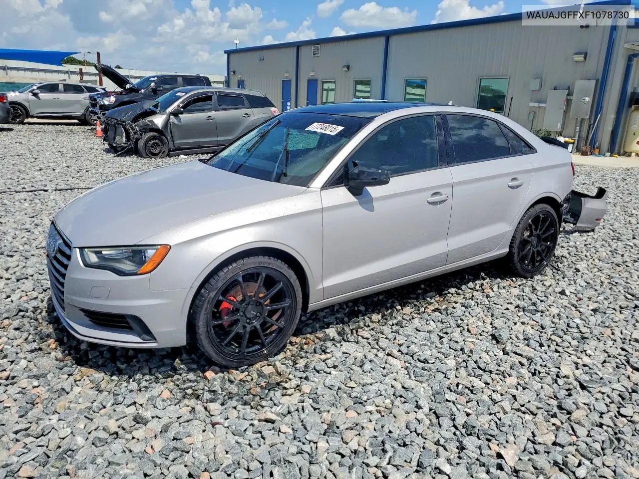 2015 Audi A3 Premium VIN: WAUAJGFFXF1078730 Lot: 77248015