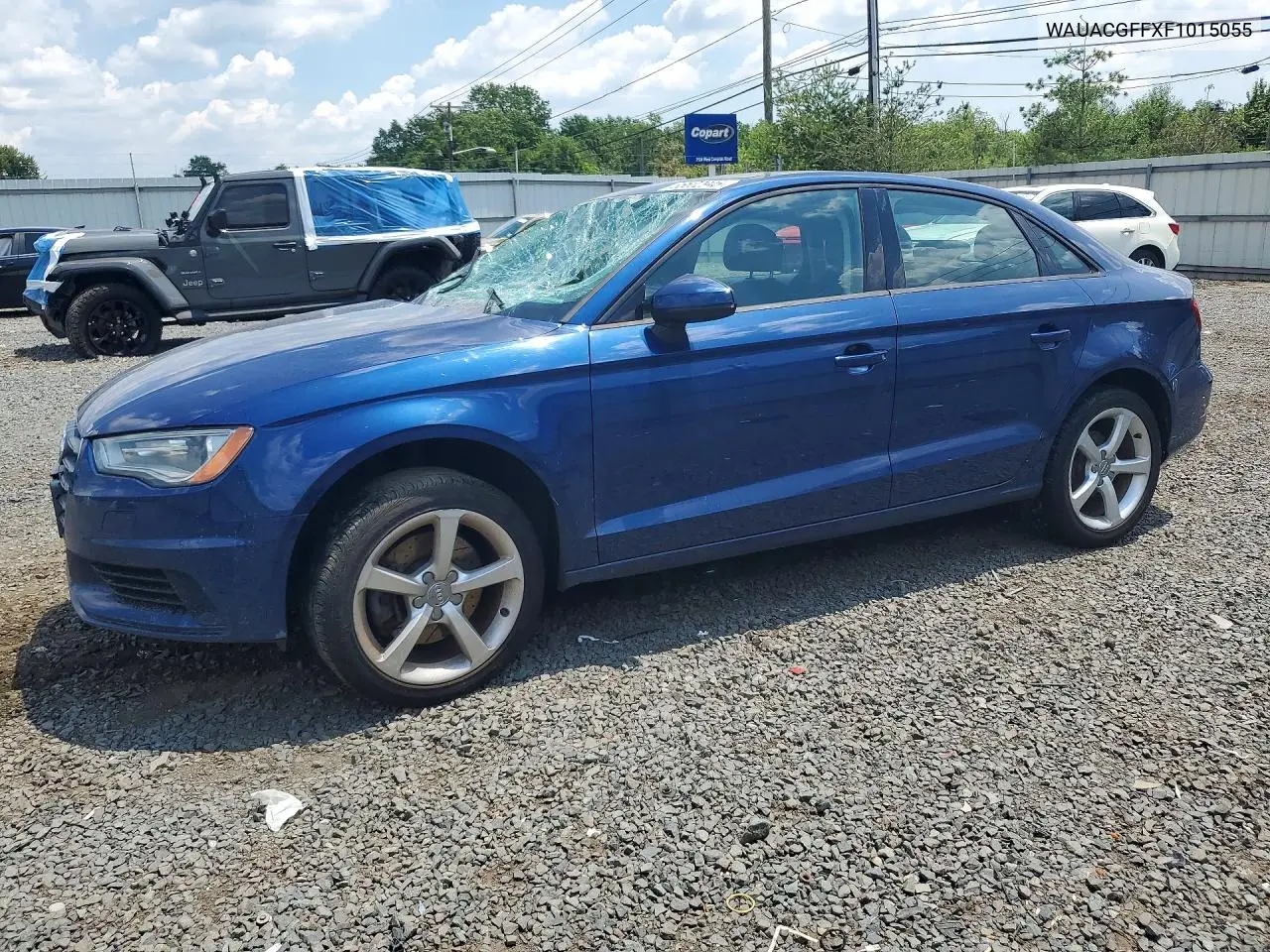 2015 Audi A3 Premium VIN: WAUACGFFXF1015055 Lot: 85602945