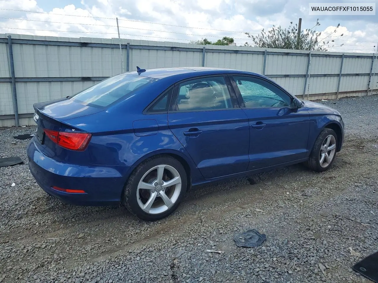 2015 Audi A3 Premium VIN: WAUACGFFXF1015055 Lot: 85602945